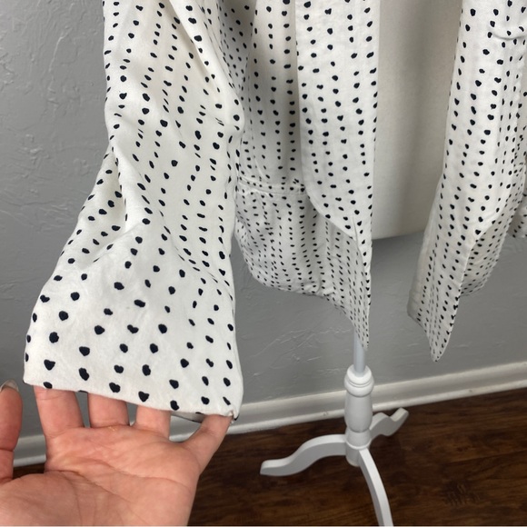 Just Female dot relaxed “mou” blazer size Large - Picture 5 of 11